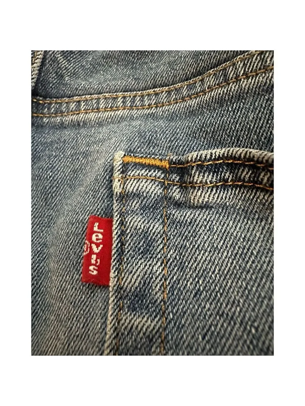 Levi's 501 Waterless Straight Leg Jeans Sz 38